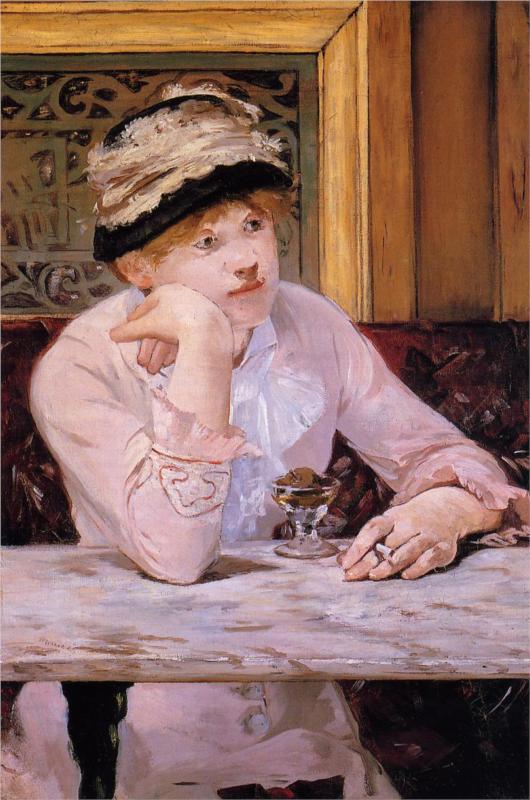 Plum, 1878 - Edouard Manet Painting